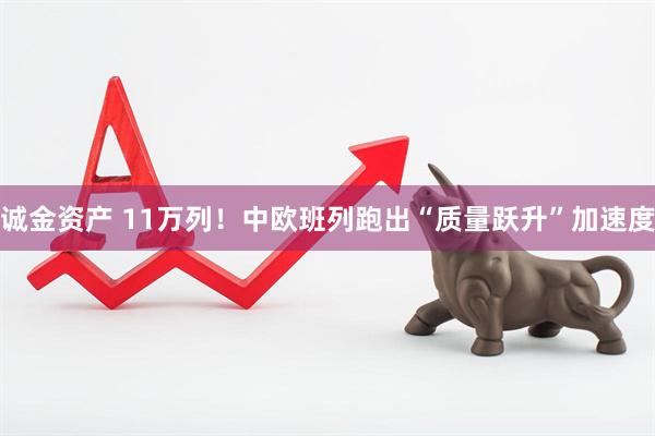 诚金资产 11万列！中欧班列跑出“质量跃升”加速度