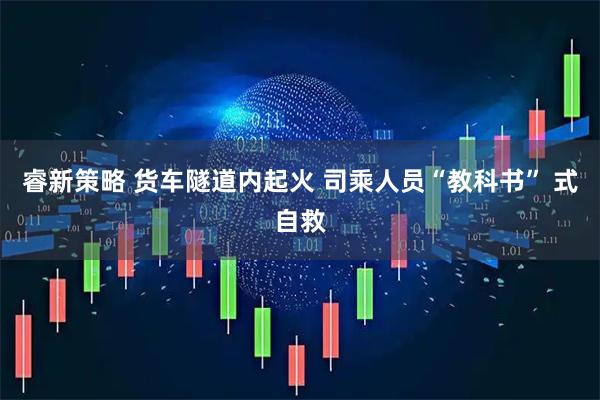 睿新策略 货车隧道内起火 司乘人员“教科书” 式自救